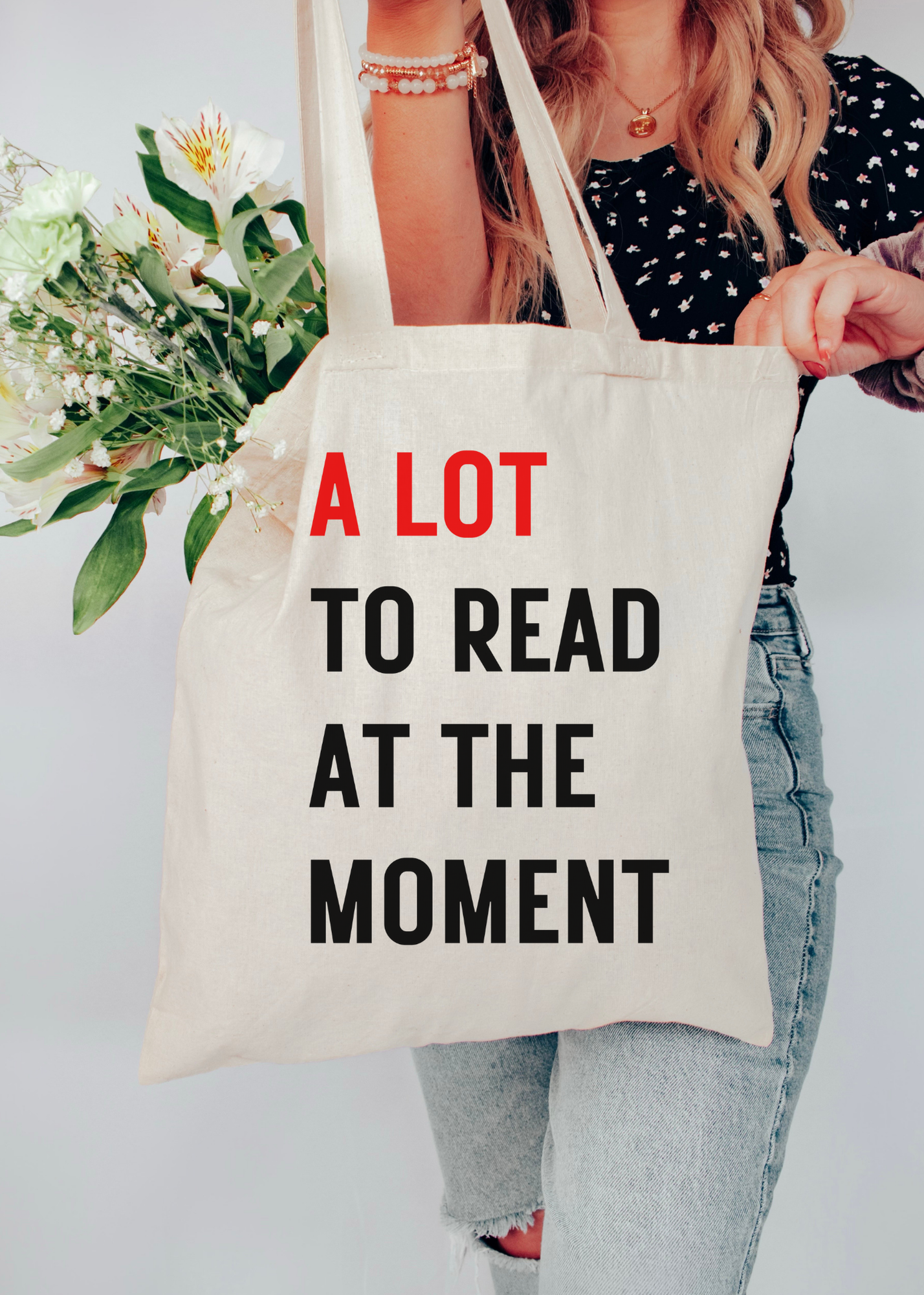 Alot To Read At The Moment Canvas Tote Bag
