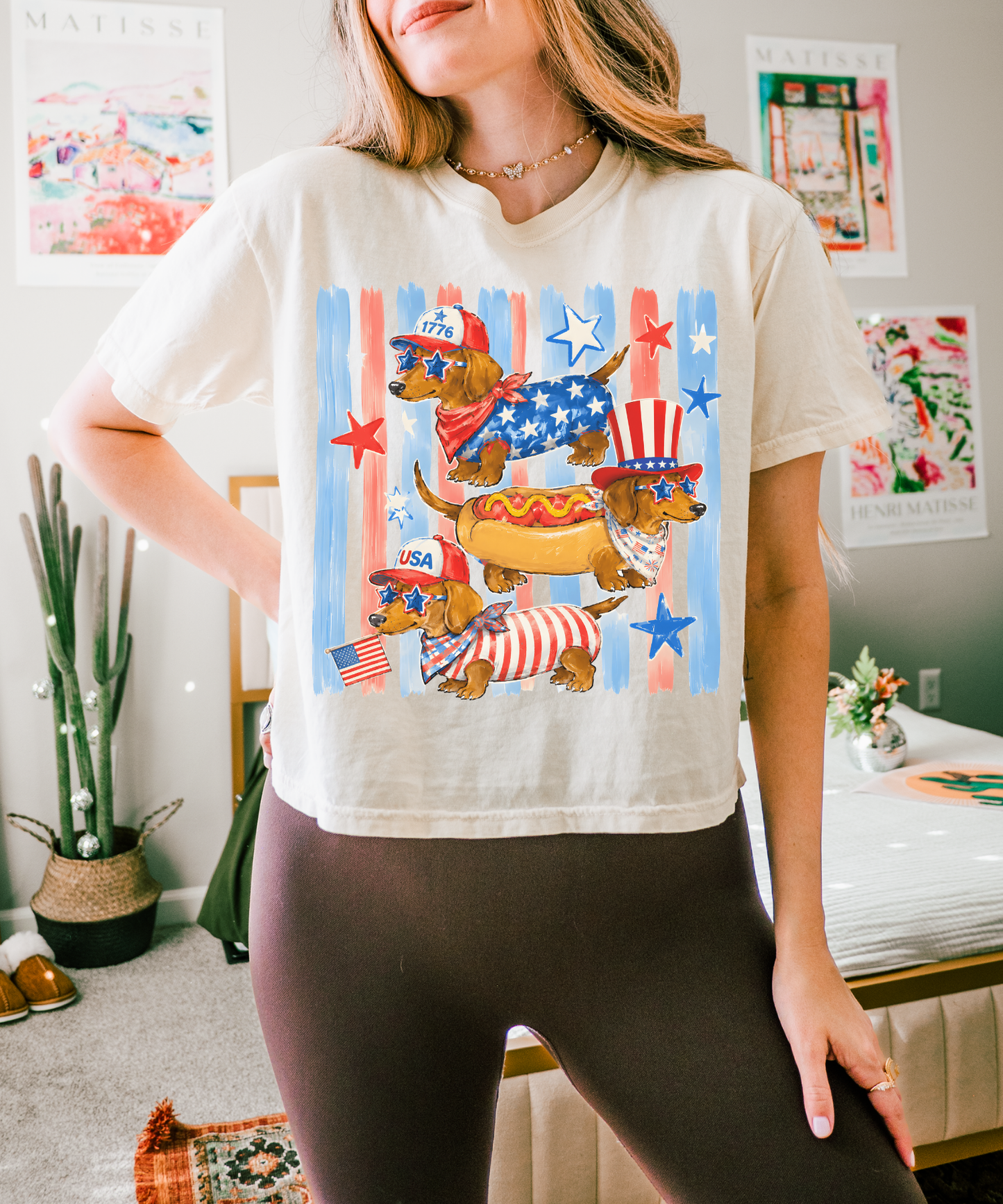 4th of July Dachshund Shirt, 4th of July Shirt