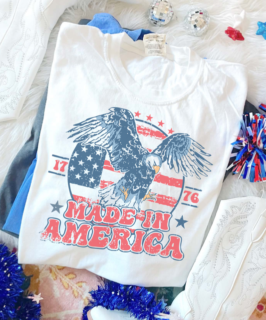 Made in America Shirt, 4th of July Shirt