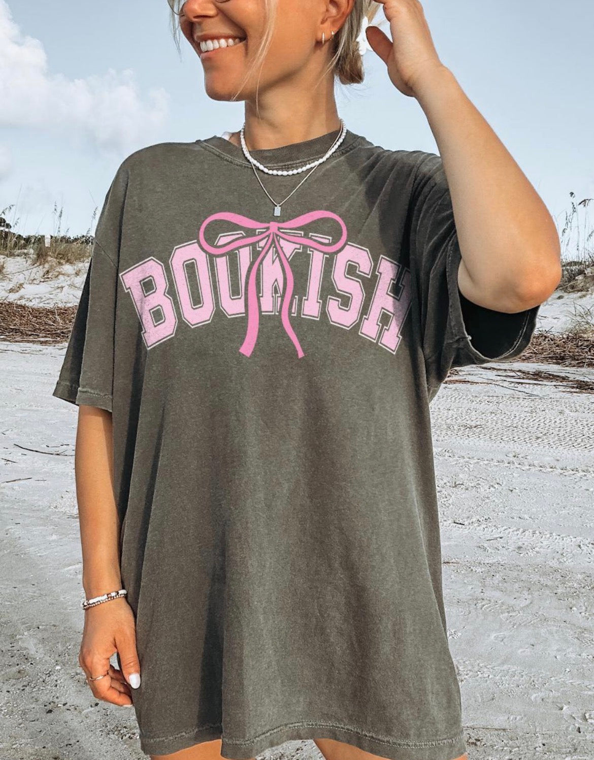 Bookish Bow Shirt, Bookish Coquette Shirt, Reader Shirt, Bookworm Gift, Varsity Bookworm Shirt