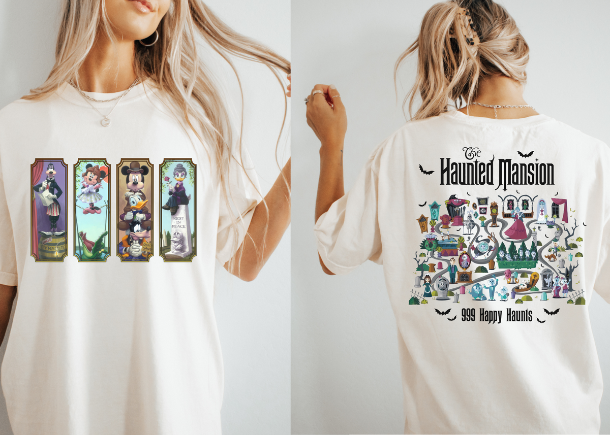 Haunted Mansion Shirt, Disney Vacation Shirt, Disney Characters