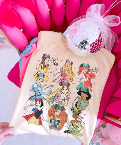 Disney Princess Signature Shirt,Disney Vacation Shirt, Disney World Shirt
