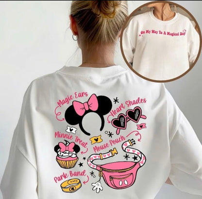 On My Way To A Magical Day Shirt, Disney Vacation Shirt, Disney World Shirt
