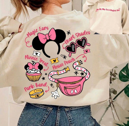 On My Way To A Magical Day Shirt, Disney Vacation Shirt, Disney World Shirt