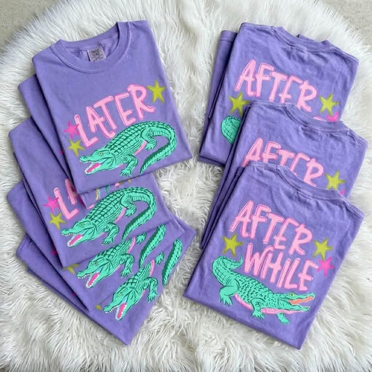 Later Gator After While Crocodile Shirt, Funny Sarcasm Shirt