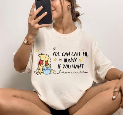 You Can Call Me Hunny Shirt, Taylor Swift Lyrics, Disney World Vacation, Pooh Bear Honey