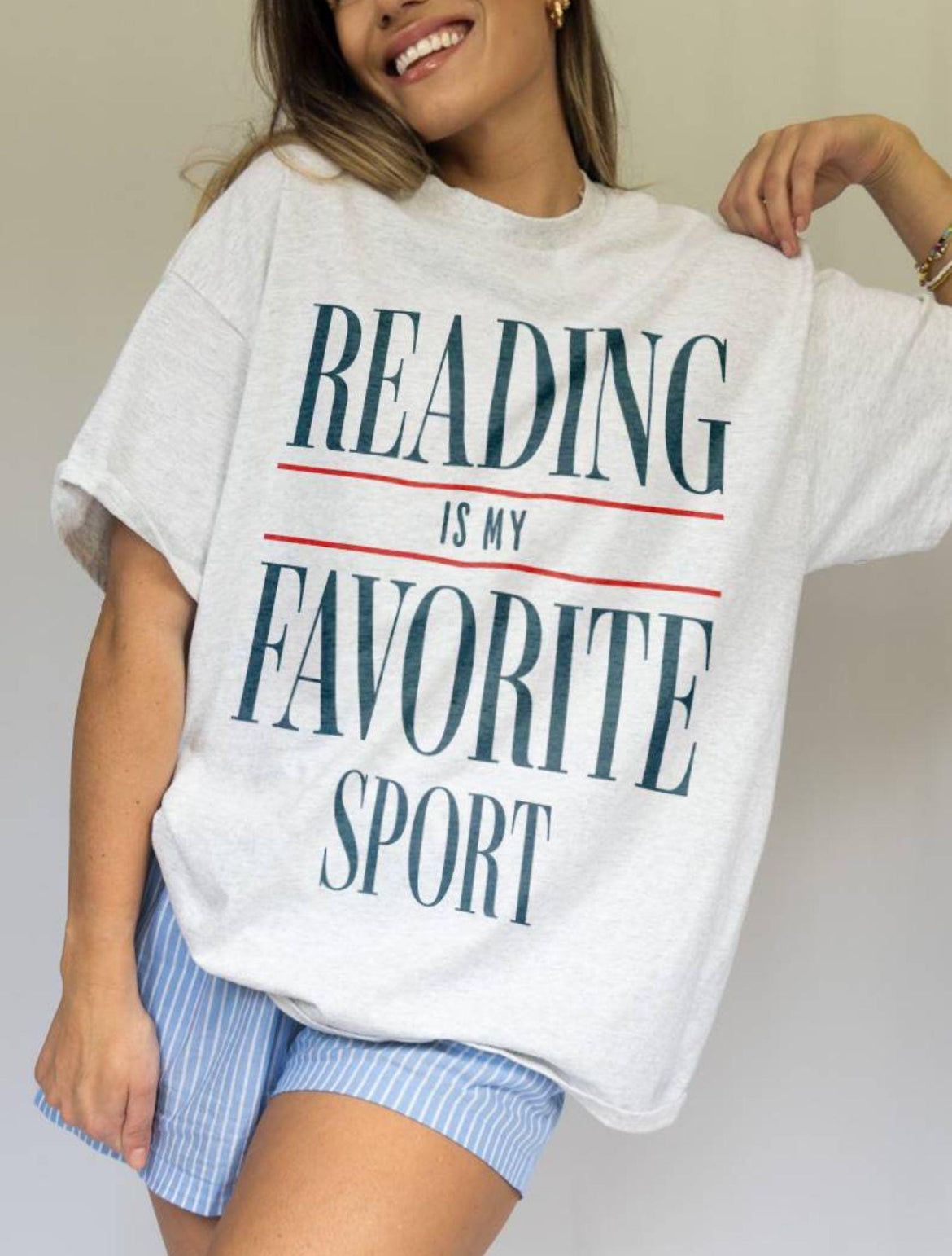 Reading is my Favorite Sport Shirt, Bookish Shirt, Bookworm Shirt, Reader Shirt, Bookworm Gift, Varsity Bookworm Shirt