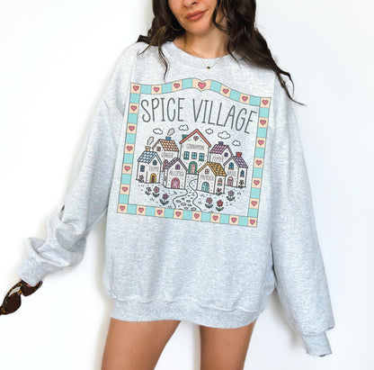 Lennox Spice Village Shirt, Thrift Shopping Shirt, Reader Shirt, Bookworm Gift, Varsity Bookworm Shirt