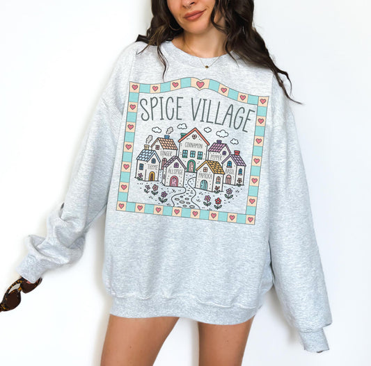 Lennox Spice Village Shirt, Thrift Shopping Shirt, Reader Shirt, Bookworm Gift, Varsity Bookworm Shirt
