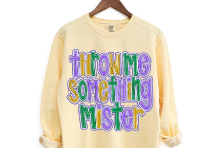 Throw Me Something Mister Shirt, Mardi Gras Shirt