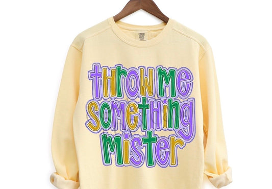 Throw Me Something Mister Shirt, Mardi Gras Shirt