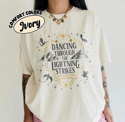 Dancing Through the Lightning Strikes Shirt, Friendship Bracelet Shirt, Taylor Swift Shirt
