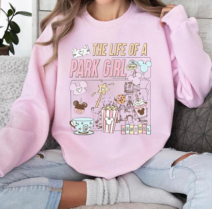 The Life of A Park Girl Shirt, Friendship Bracelet Shirt, Taylor Swift Shirt, Disney World Shirt