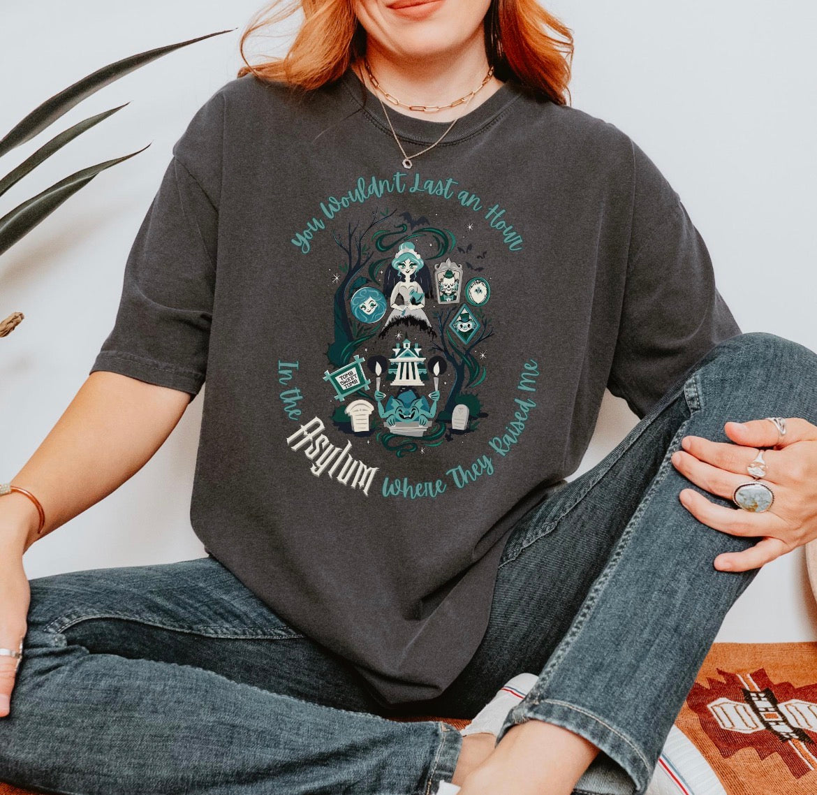 You Wouldn't Last An Hour Shirt, Taylor Swift Lyrics, Disney World Shirt, Haunted Mansion Shirt