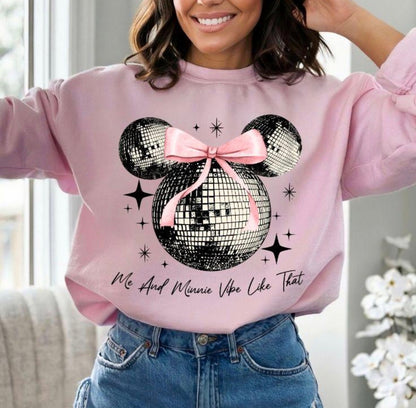 Me and Minnie Vibe Like That Shirt, Friendship Bracelet Shirt, Taylor Swift Shirt, Disney World Shirt