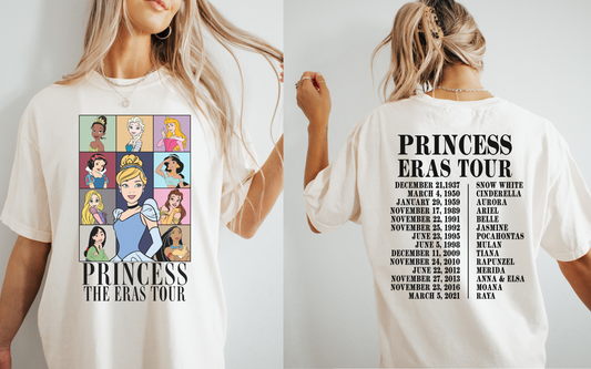 Princess Eras Tour Comfort Colors T Shirt