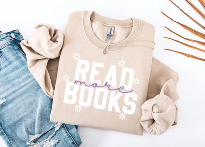 Read More Books T Shirt, Bookish Shirt, Bookish Valentine's Day Shirt, Bookish Gift, Bookworm Gift, Booktok Shirt, Book Lover Gifts, Bookworm