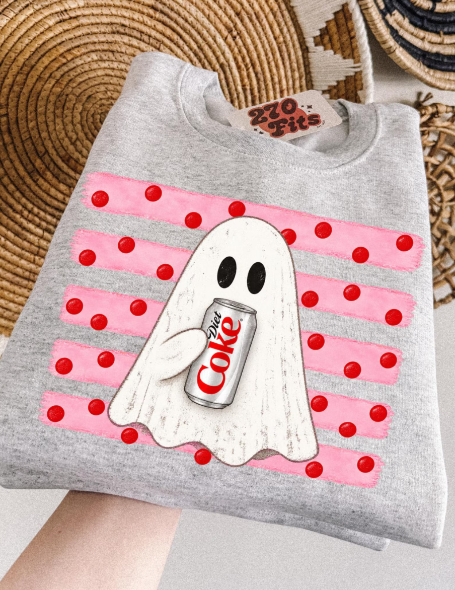 Diet Coke Ghost Shirt, Coke Ghost T-shirt, Halloween Shirt