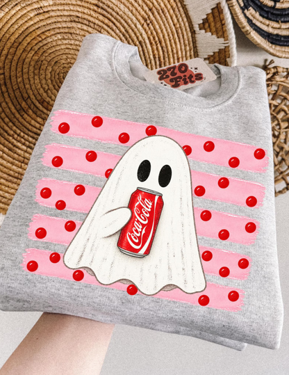 Coca Cola Ghost Shirt, Coke Ghost T-shirt, Halloween Shirt