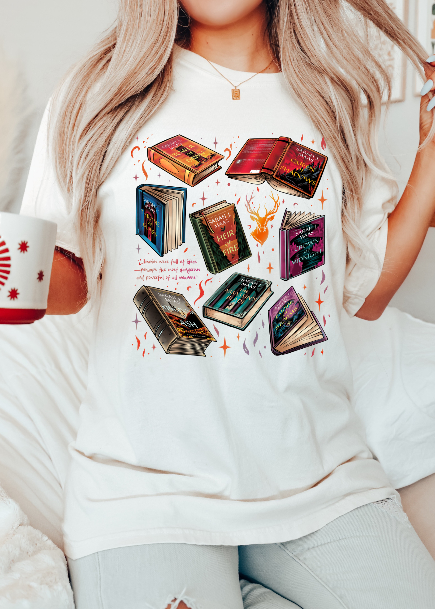 Throne of Glass Shirt, Bookish Shirt, Bookish Fantasy Shirt, Romantasy Shirt, Bookworm Gift, TOG Shirt, Velaris Shirt, Fantasy Reader
