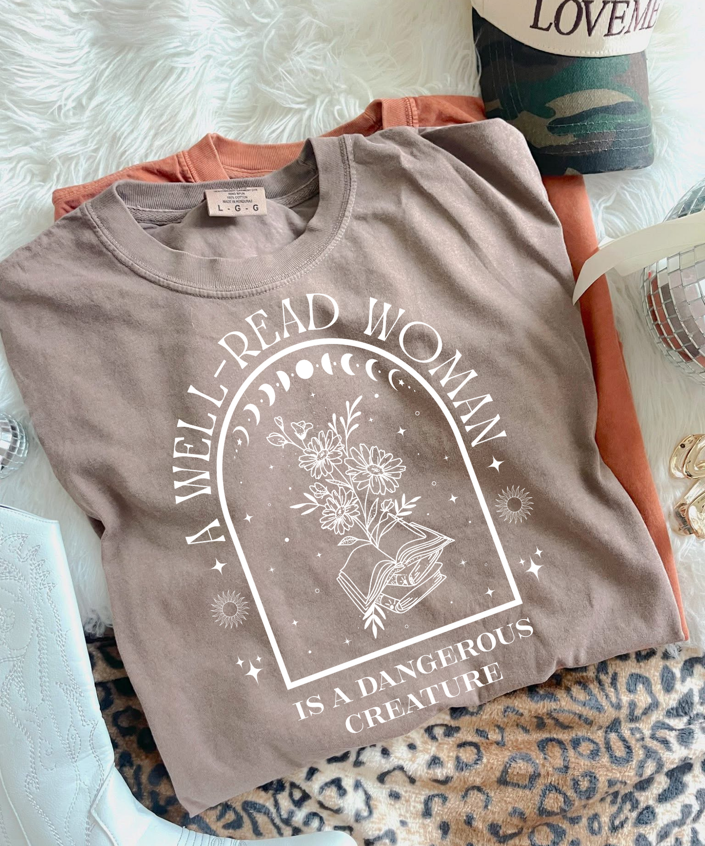A Well Read Woman Is A Dangerous Creature Shirt, Bookworm Shirt, Bookish Shirt, Bookish Gift, Bookworm Gift, Booktok Shirt, Book Lover Gifts
