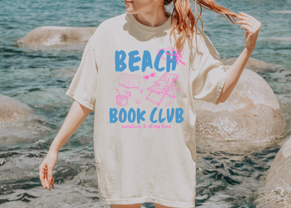 Beach Book Club Shirt, Bookish Shirt, Bookworm Shirt, Reader Shirt, Bookworm Gift