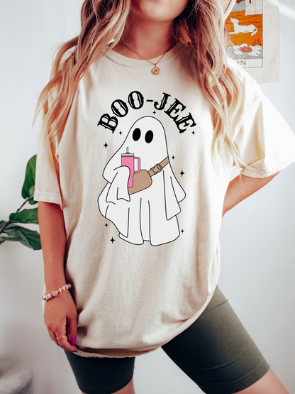 Boo Jee Shirt, Halloween Ghost Shirt, Funny Halloween T Shirt, Spooky Vibes Shirt, Halloween Shirt, Funny Ghost Shirt, Ghost Tumbler Shirt