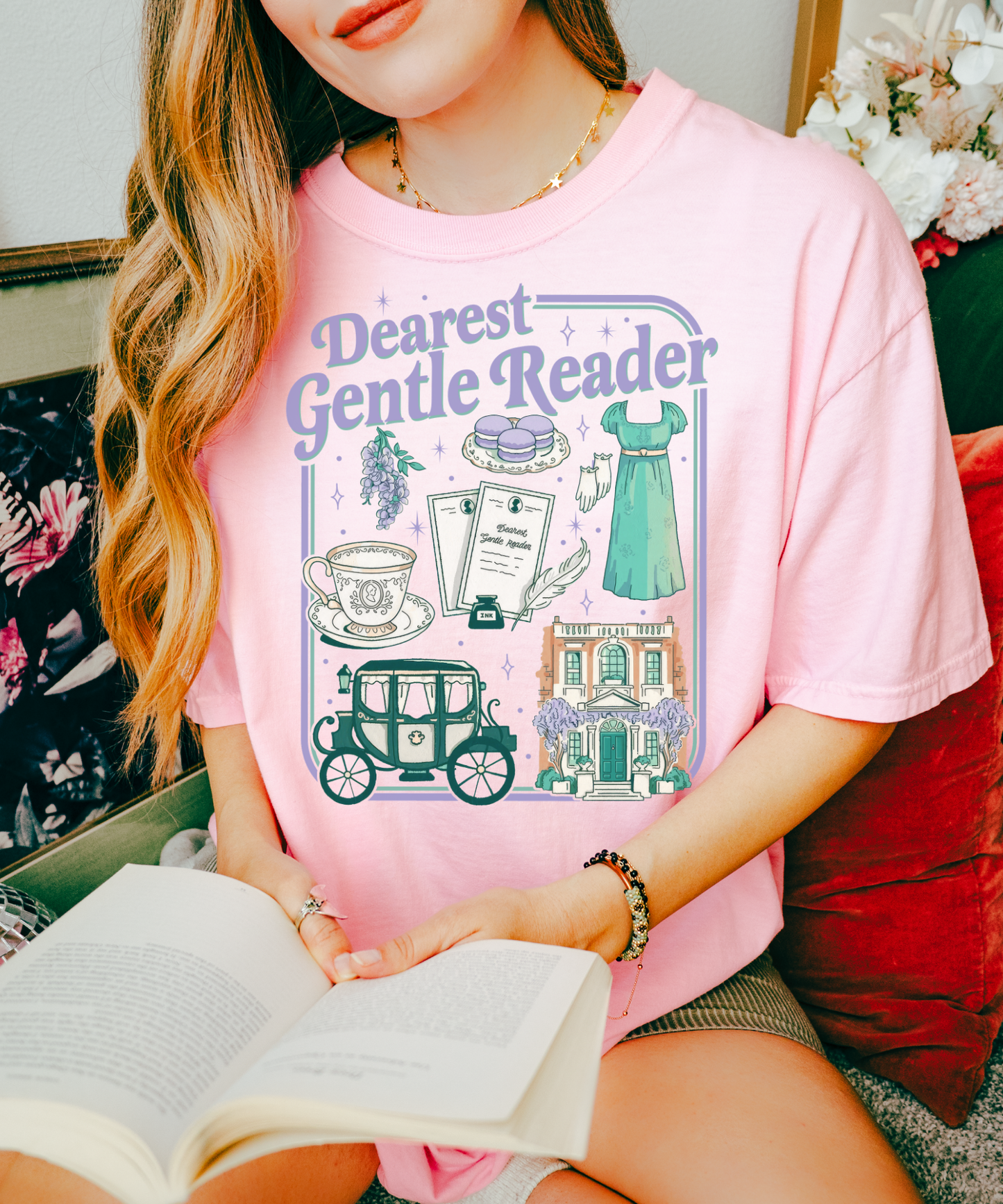 Dearest Gentle Reader Shirt, Bridgerton Shirt, Bookworm Shirt, Reader Shirt, Bookworm Gift