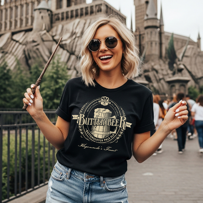 ButterBeer Shirt, Harry Potter Shirt, Bookworm Shirt, Reader Shirt, Bookworm Gift
