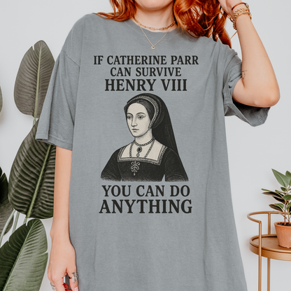 Catherine Parr Shirt, Tudor Wives Shirt, Reader Shirt, Bookworm Gift, Queen Shirt, Henry VIII Shirt