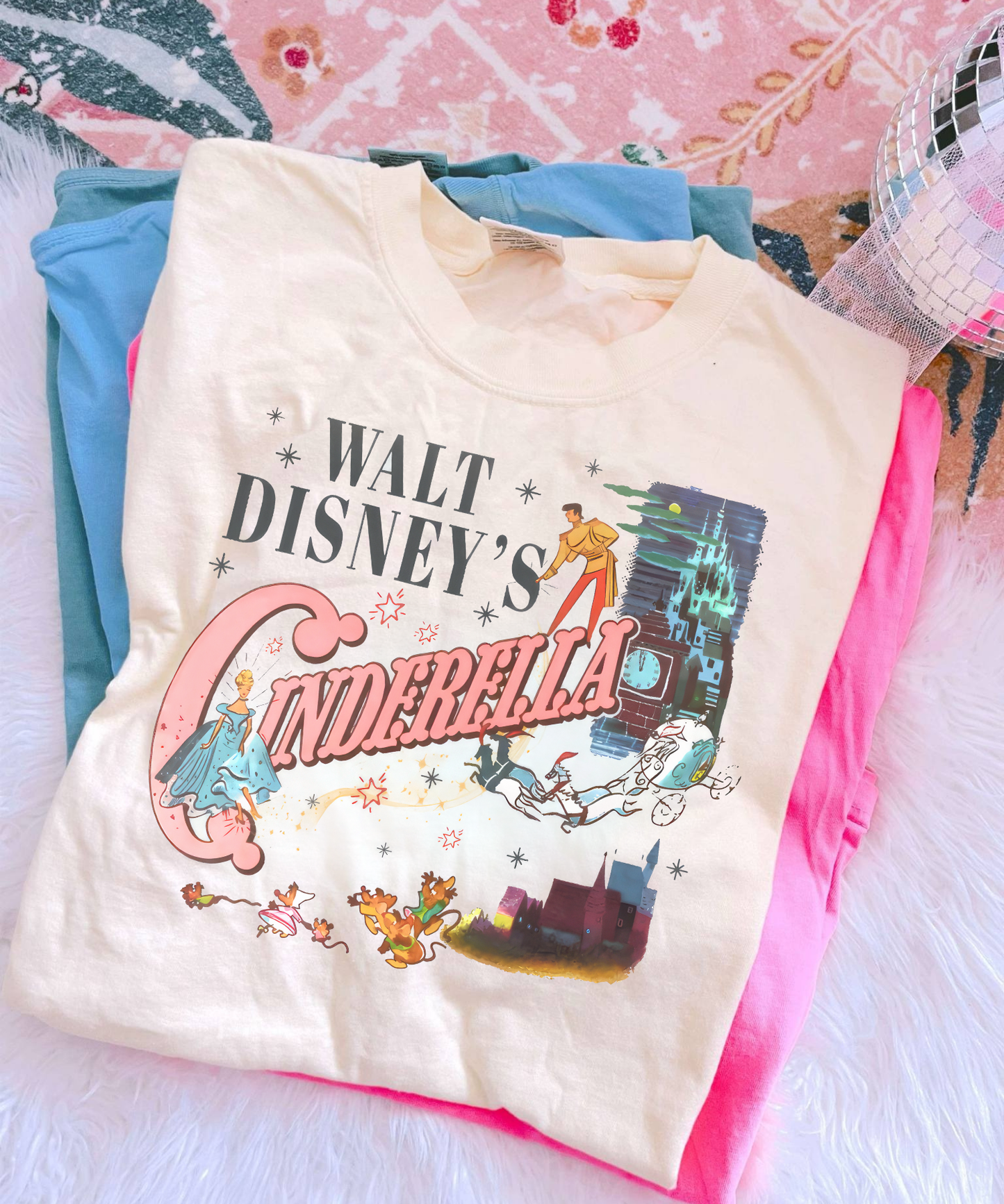 Retro Cinderella Shirt, Disney Princess Shirt, Disney Vacation Tee