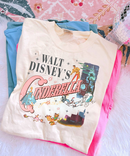 Retro Cinderella Shirt, Disney Princess Shirt, Disney Vacation Tee