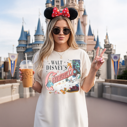 Retro Cinderella Shirt, Disney Princess Shirt, Disney Vacation Tee