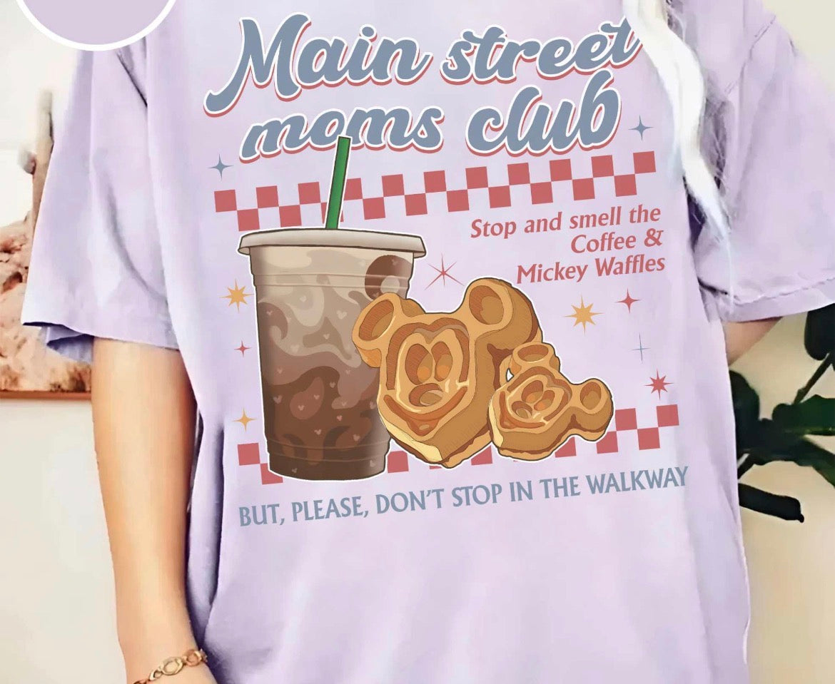 Main Street Breakfast Shirt, Disney Shirt, Disney Vacation Shirt