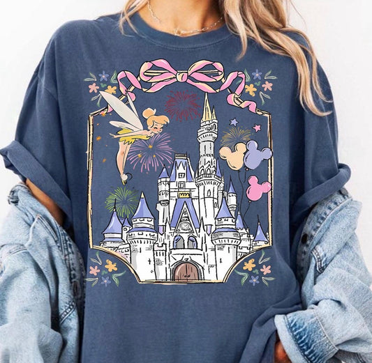 Coquette Castle Shirt, Disney Shirt, Disney Vacation Shirt