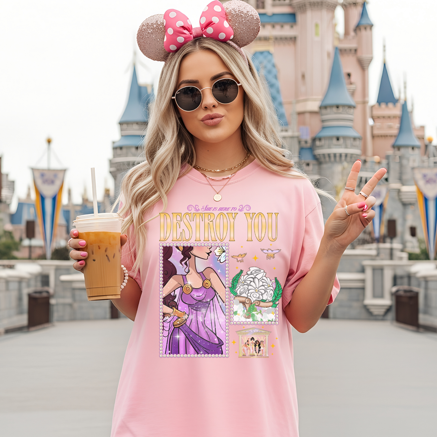 She is Here to Destroy You Shirt, Taylor Swift Lyrics, Disney World Shirt, Meg Hercules Shirt
