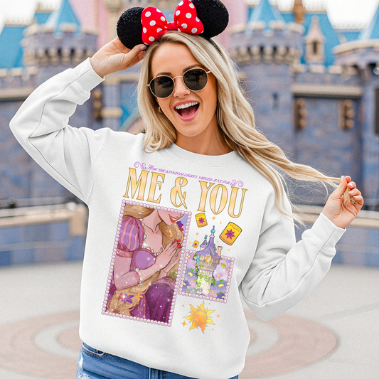Me & You Shirt, Taylor Swift Lyrics, Disney World Shirt, Rapunzel Shirt