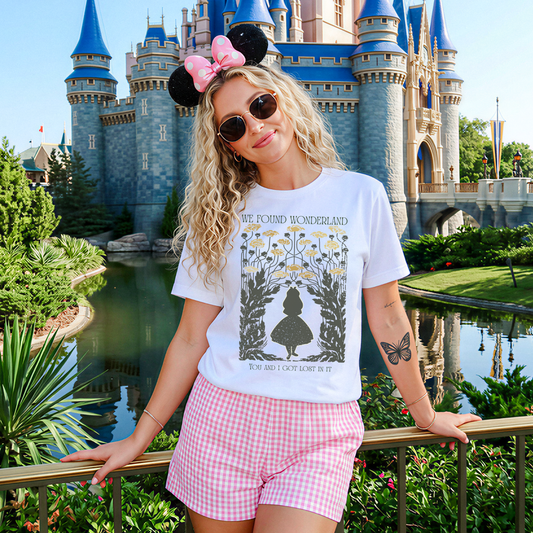 We Found Wonderland Shirt, Alice in Wonderland Shirt, Taylor Swift Lyrics, Disney World Vacation