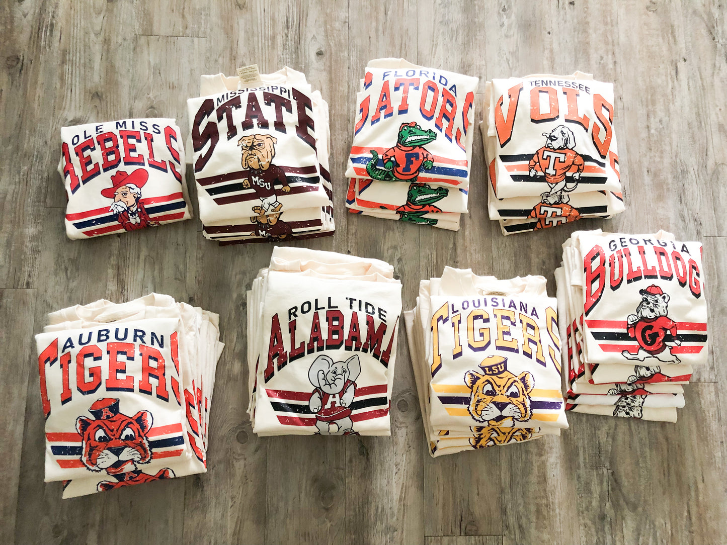 College Football Comfort Colors Shirts
