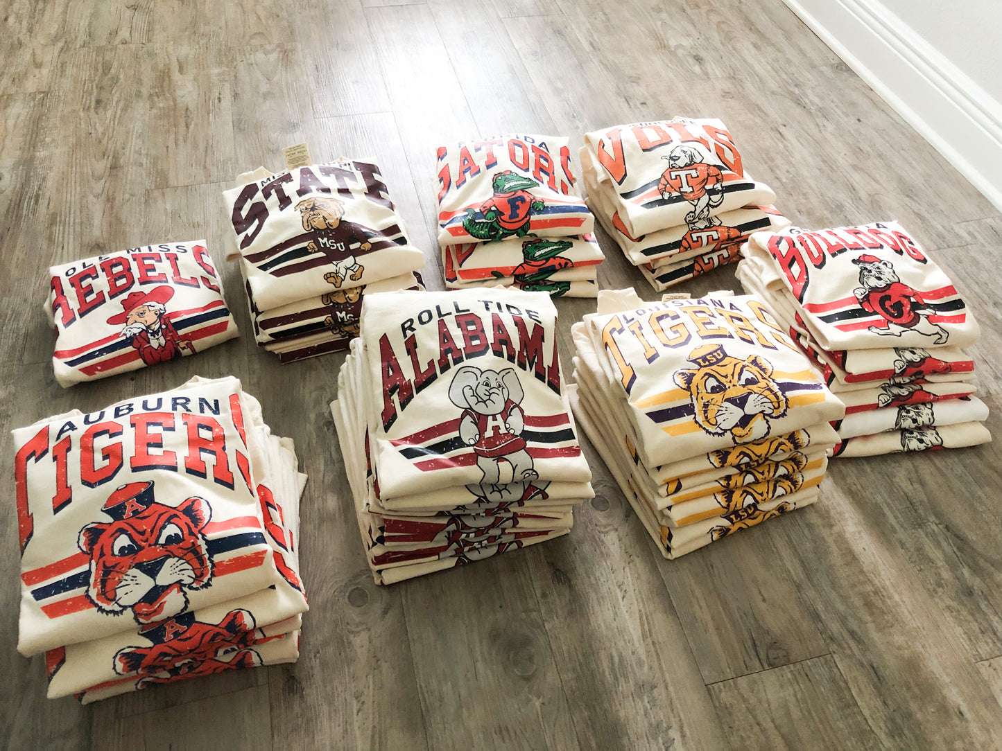 College Football Comfort Colors Shirts
