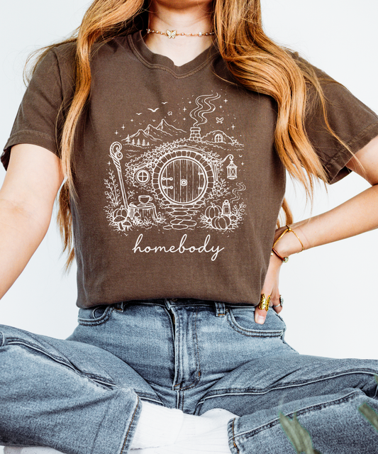 Homebody Shirt, Shire Shirt, Bookworm Shirt, Reader Shirt, Reading Shirt, Lord of the Rings, J R R Tolkien