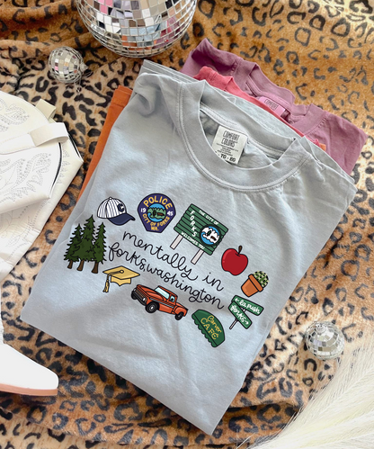Mentally in Forks Shirt, Hoa Hoa Hoa TShirt, Stephanie Meyer, Bookish Gift, Bookworm Gifts, TITSOAK, La Push Beach (Copy)