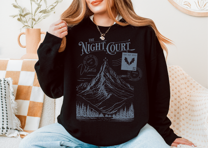 Night Court Shirt, Bookish Shirt, Bookworm Shirt, Reader Shirt, Bookworm Gift, Velaris Shirt, ACOTAR Shirt