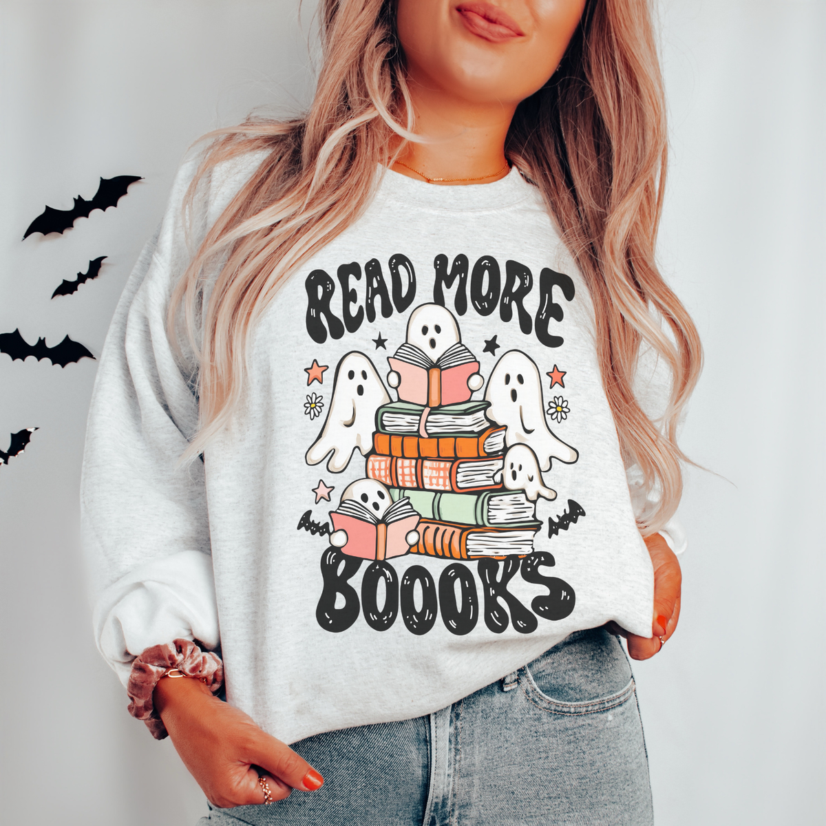 Read More Boooks Shirt, Halloween Shirt, Trendy Halloween