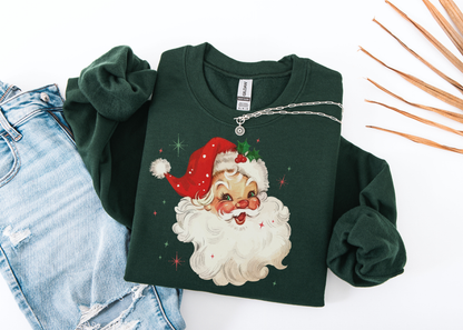 Retro Santa Shirt, Retro Christmas Shirt, Bookworm Shirt, Reader Shirt, Bookworm Gift, Varsity Bookworm Shirt