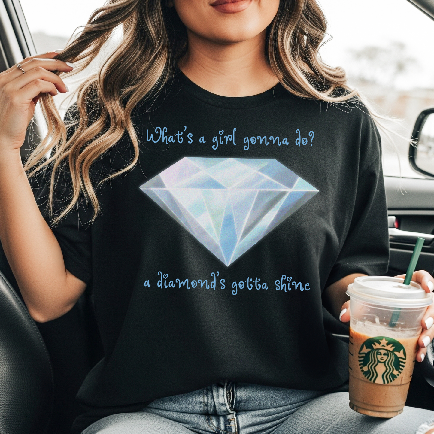 A Diamond's Gotta Shine Shirt, Taylor Swift Shirt, Bejeweled