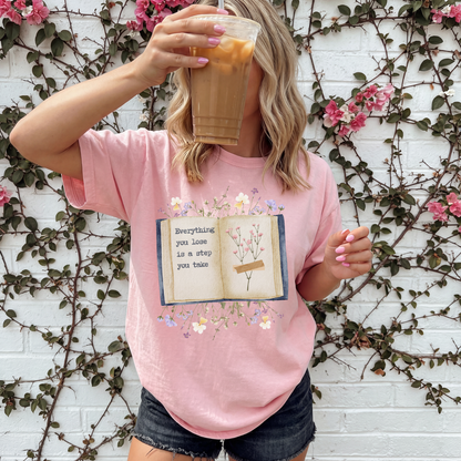Everything You Lose Is A Step You Take Shirt, Taylor Swift Shirt, You're On Your Own Kid