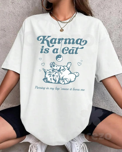 Karma is A Cat Shirt, Taylor Swift Lyrics