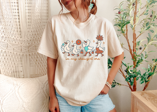 In My Showgirl Era Shirt, Goose Shirt, Bookworm Shirt, Reader Shirt, Taylor Swift Shirt