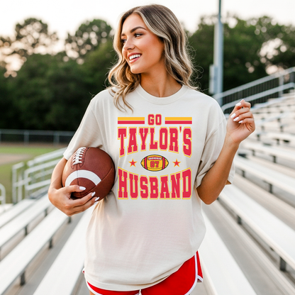 Go Taylor's Husband Shirt, Taylor Swift Lyrics, Taylor Travis Kelce